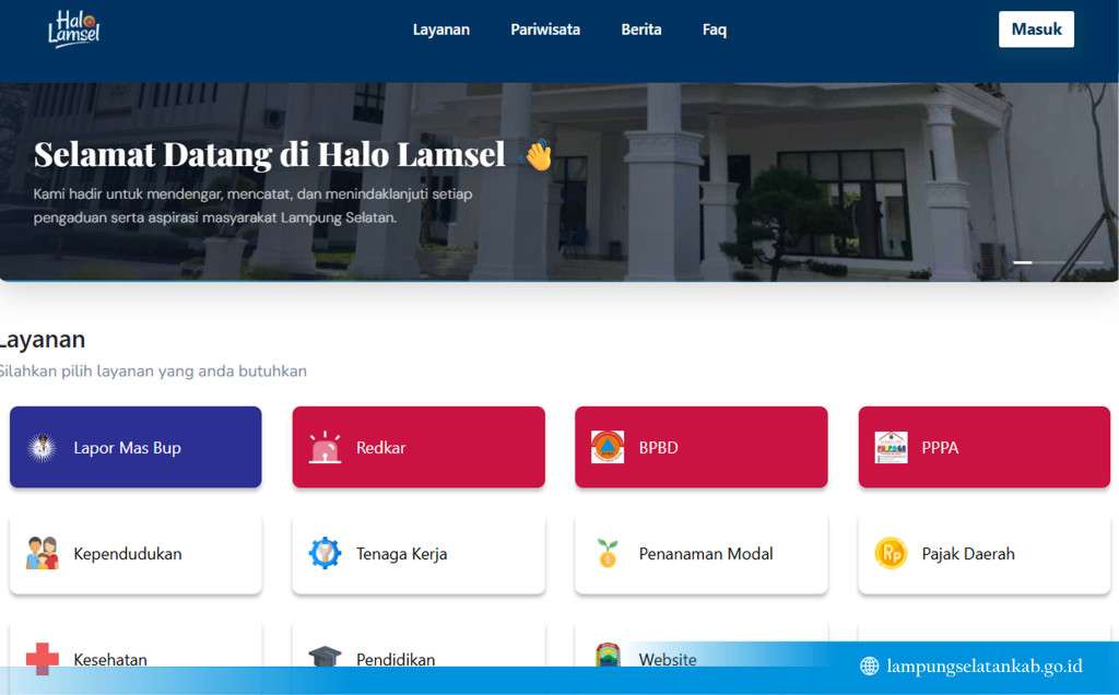 Cukup Kirim “Hallo”, Warga Lampung Selatan Bisa Adukan Keluhan, Bupati Egi: Harus User-Friendly