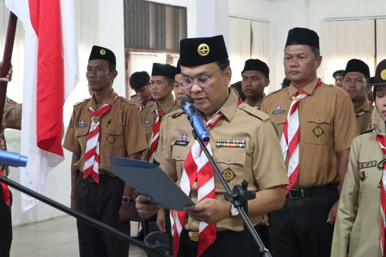 Kepala BNNK Lampung Selatan Resmi Pimpin Majelis Pembimbing Saka Anti Narkoba Kwarcab, Perkuat Gerakan P4GN di Kalangan Pramuka